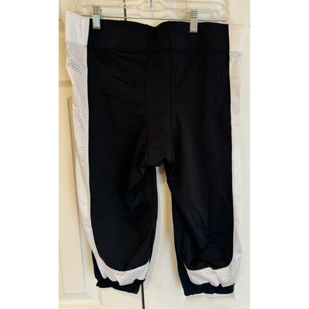 NEW NIKE TEAM OPEN FIELD BLACK‎ & WHITE FOOTBALL PANTS Men's Size XXL 615745-012
